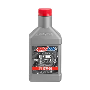 15W-50 100% Synthetic Metric Motorcycle Oil