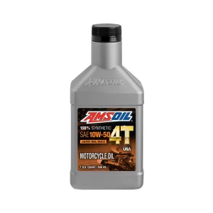 10W-50 100% Synthetic 4T Performance Motorcycle Oil