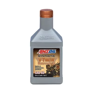 SAE 60 Synthetic V-Twin Motorcycle Oil