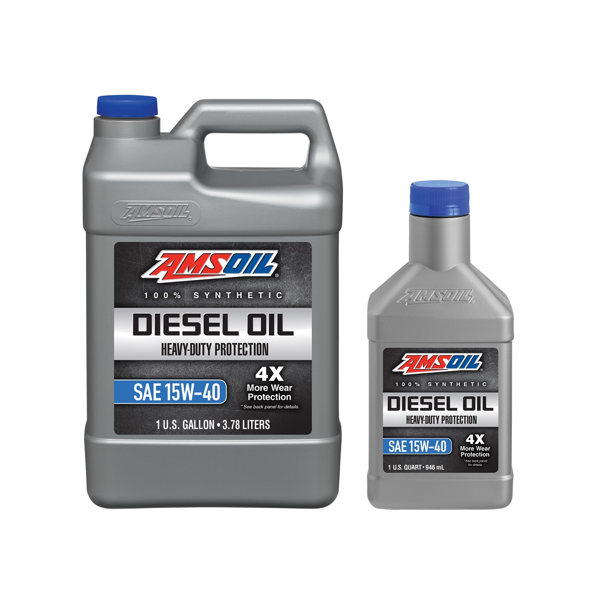 15W-40 Heavy-Duty 100% Synthetic Diesel Oil